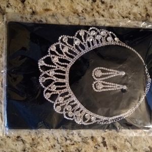 Fashion Rhinestone crystal wedding, party jewelry